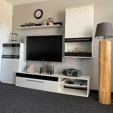 Ferienwohnung Am Alten Deich Mit Balkon * Osteel
